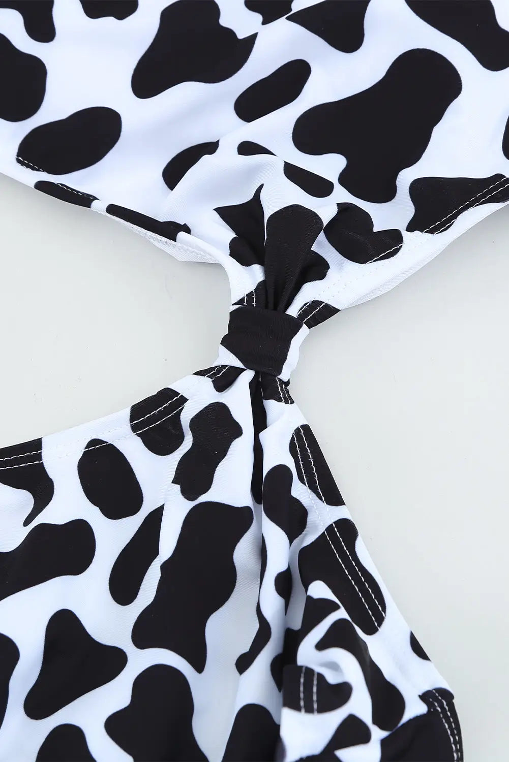 Cow animal print one-piece swimsuit - one piece swimsuits