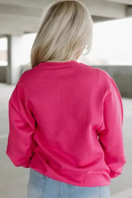 Cow & Sequin Graphic Sweatshirt - Fashionfitz