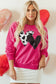 Cow & sequin graphic sweatshirt | fashionfitz