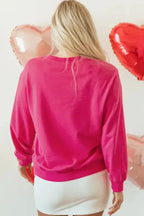 Cow & Sequin Graphic Sweatshirt - Fashionfitz