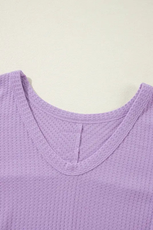 Cozy comfort waffle knit top | women’s tops | fashionfitz