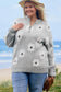 Cozybloom plus size floral sweater | elegant & comfy