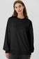 Cozyfleece high-low sweatshirt