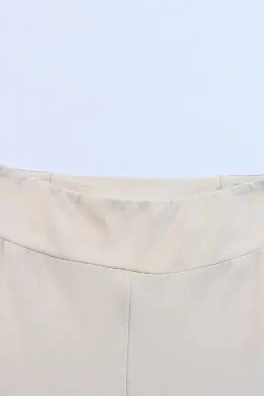 Criss Cross Tummy Control Leggings - Fashionfitz