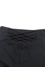 Criss Cross Tummy Control Leggings - Fashionfitz