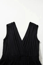 Crisscross Wide Leg Backless Jumpsuit - Fashionfitz