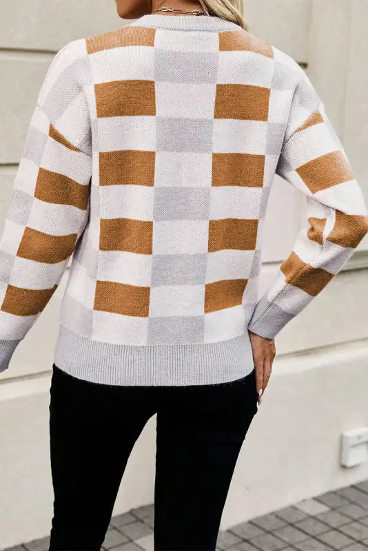 Crosshatch plush sweater | women’s sweaters | fashionfitz