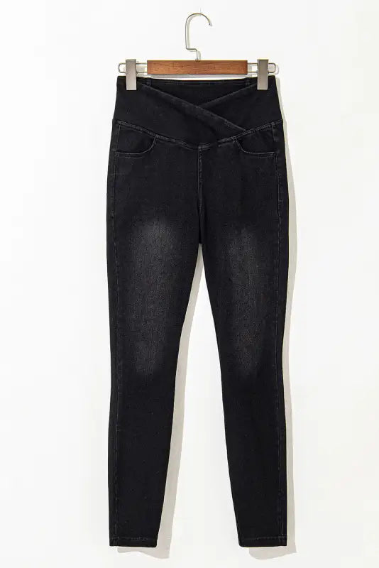 Curveaccent black stretch jeggings