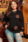 Curvy chic pumpkin sparkle sweater | halloween exclusive