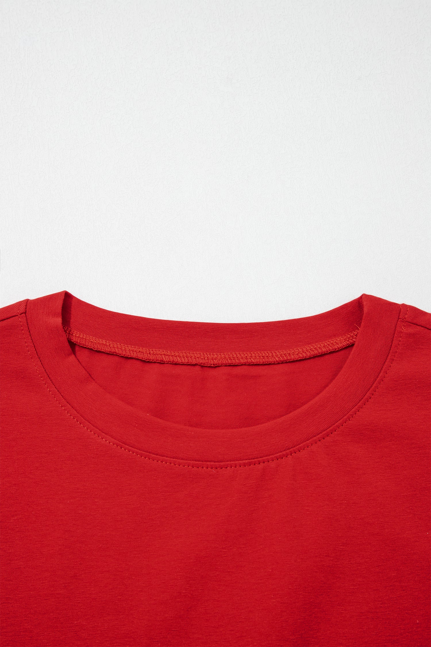 Varsity Stripe Crew Neck Short Sleeve Cotton T-Shirt