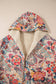 Paisley Sherpa-Lined Hooded Jacket