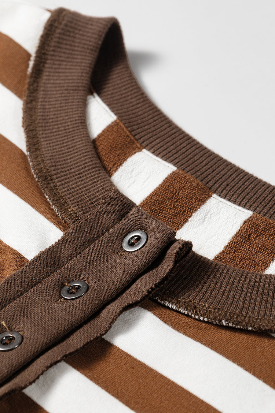 Stripe Exposed Seam Colorblock Patchwork Sweatshirt