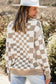 Smoky Plaid Soft Knit Jumper