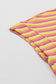 Funky Stripes Wide Leg Pants Set