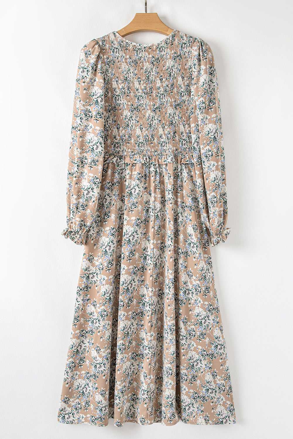 Maple Grove Floral Maxi Dress - Smocked Puff Sleeve