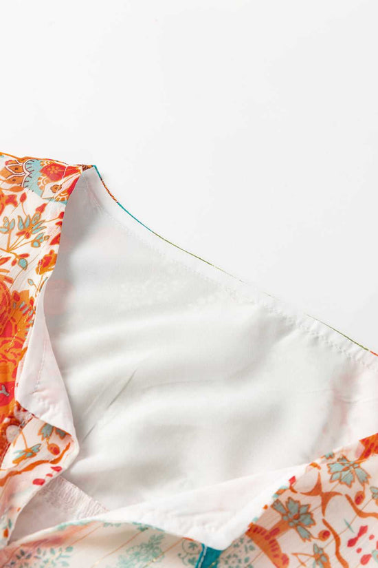 Paisley Breeze Chiffon Dress