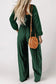 Smocked Wide Leg Jumpsuit - Fashionfitz