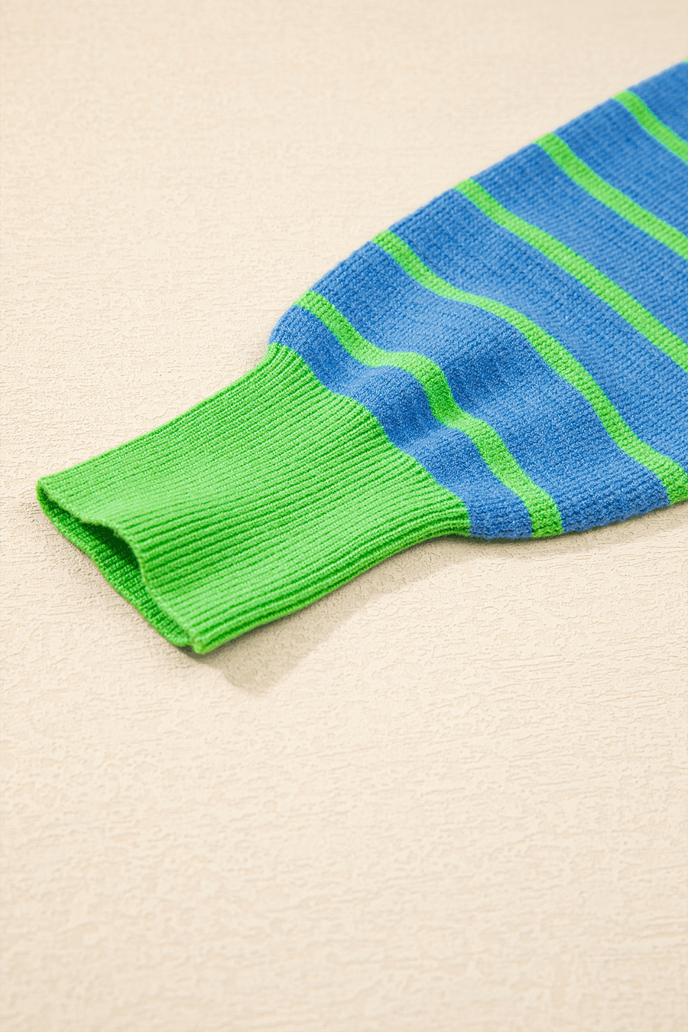 Stripe Hug Loose Fit Sweater