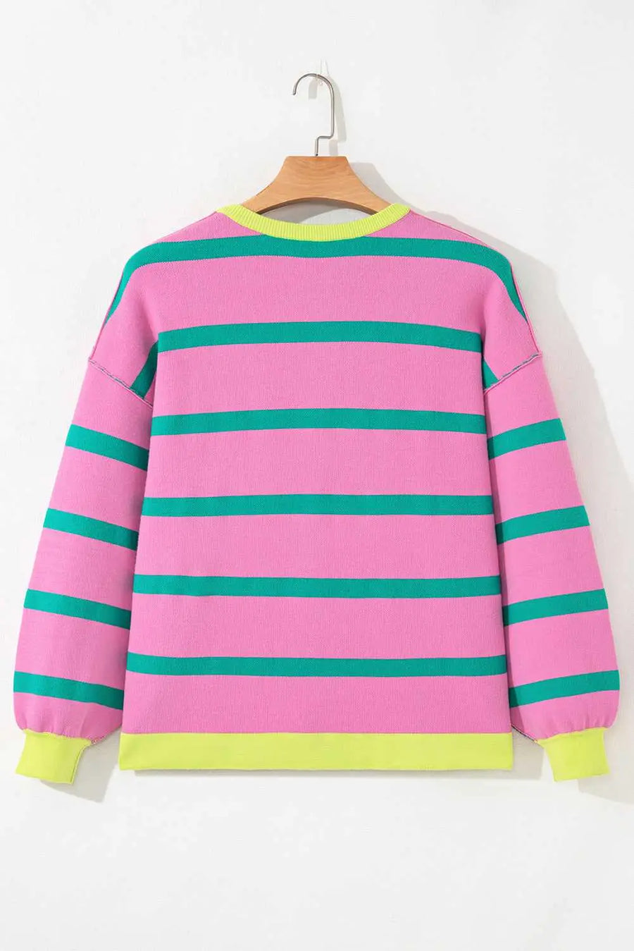 Urban stripe loose cardigan cardigans