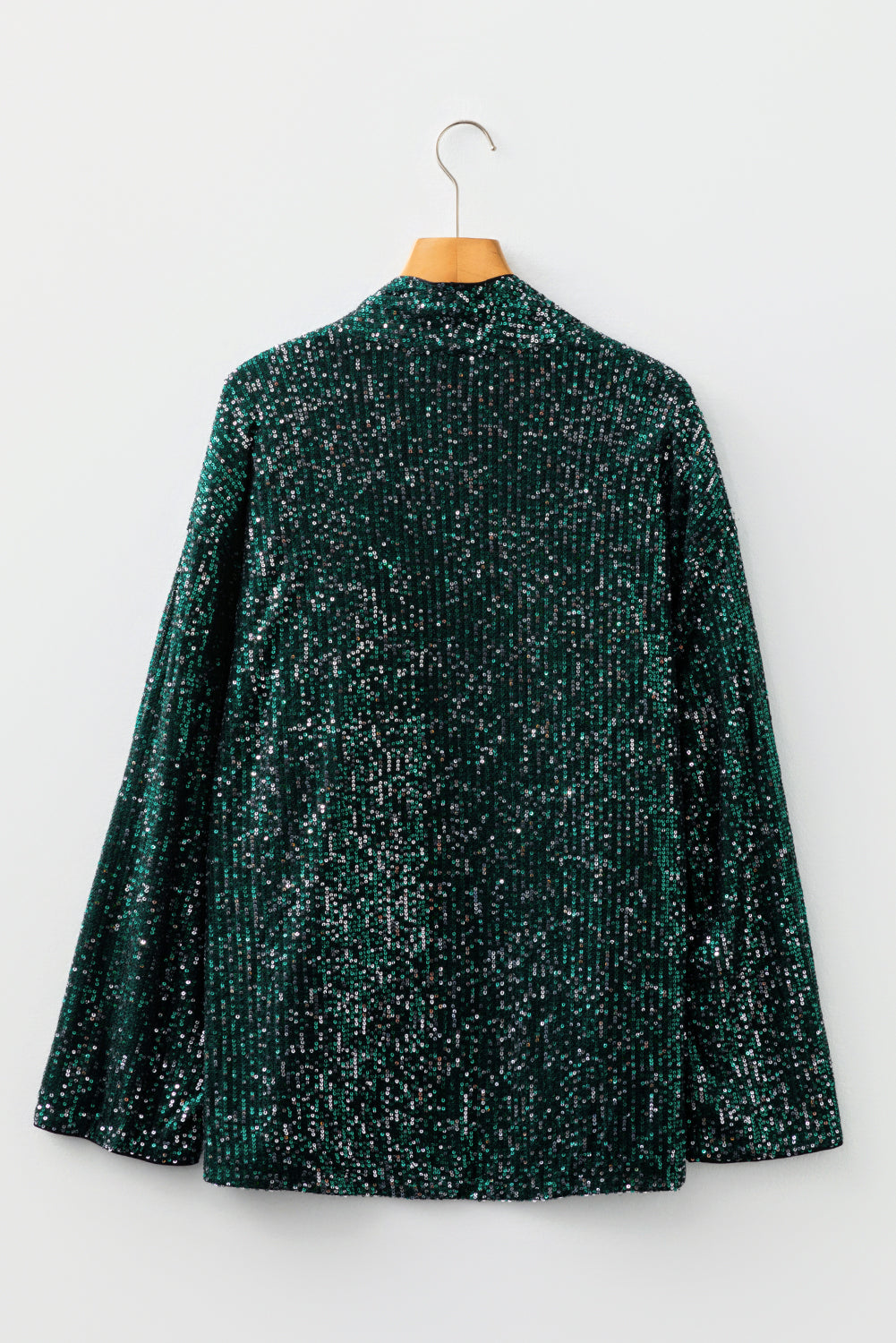 Evergreen Glitter Sequin Blazer