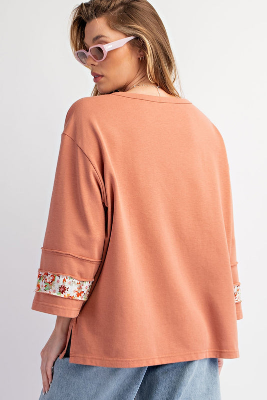 Flower Patch Graphic Top