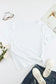 Distressed cotton mix t-shirt - t-shirts