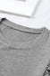 Dotty Mesh Ruffle Sleeve Ribbed Knit Top - Fashionfitz