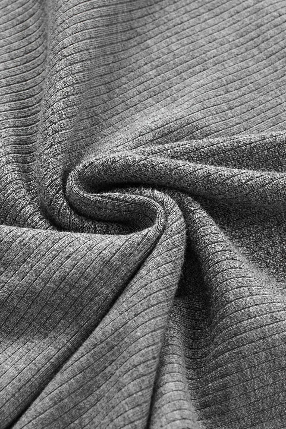 Dotty mesh ruffle sleeve ribbed knit top - tops/tops & tees
