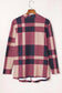 Draped open front plaid cardigan - sweaters & cardigans