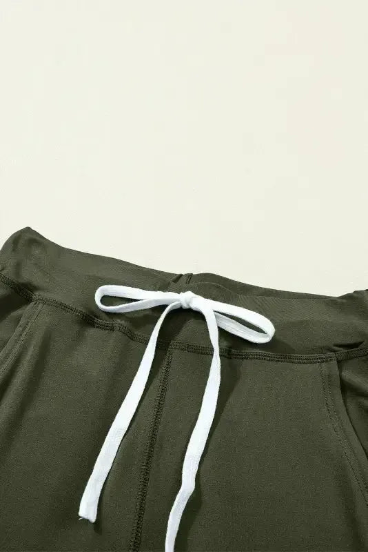 Drawstring Waist Joggers - Fashionfitz