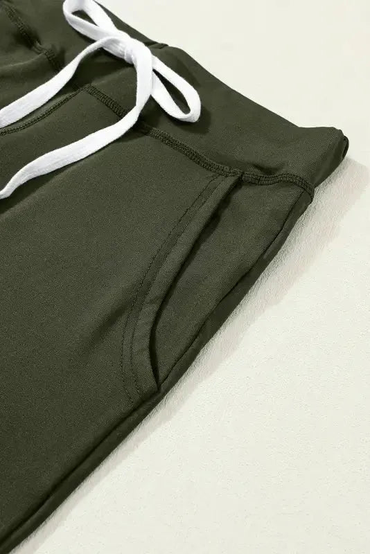 Drawstring Waist Joggers - Fashionfitz