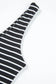 Black Stripe Ribbed Knit Sleeveless Mini Dress - Fashionfitz