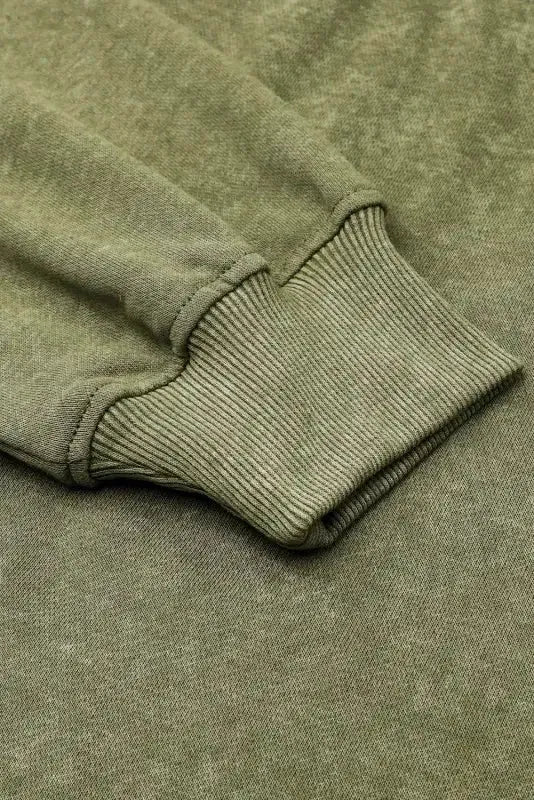 Drop Shoulder Crew Neck Pullover Sweatshirt - Fashionfitz