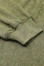 Drop Shoulder Crew Neck Pullover Sweatshirt - Fashionfitz