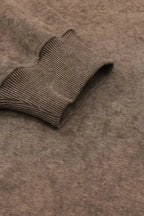 Drop Shoulder Crew Neck Pullover Sweatshirt - Fashionfitz