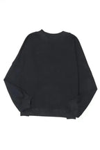 Drop Shoulder Crew Neck Pullover Sweatshirt - Fashionfitz