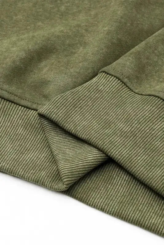 Drop Shoulder Crew Neck Pullover Sweatshirt - Fashionfitz