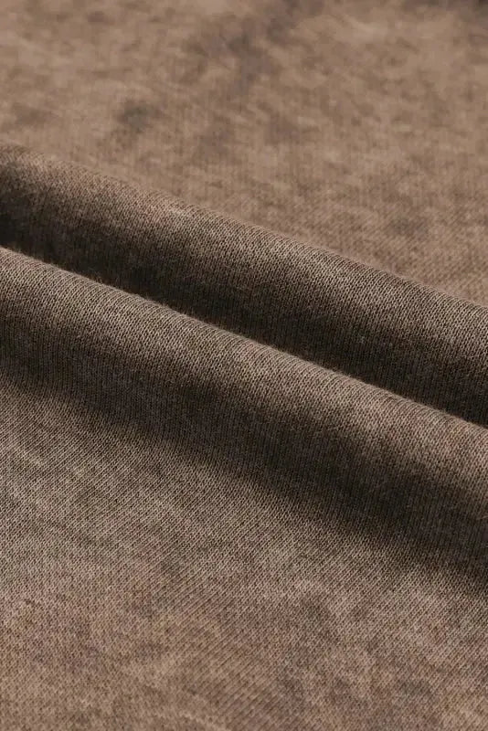 Drop Shoulder Crew Neck Pullover Sweatshirt - Fashionfitz