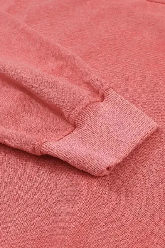 Drop Shoulder Crew Neck Pullover Sweatshirt - Fashionfitz