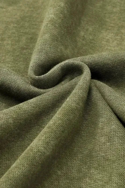 Drop Shoulder Crew Neck Pullover Sweatshirt - Fashionfitz