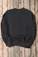 Drop Shoulder Crew Neck Pullover Sweatshirt - Fashionfitz