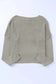 Drop shoulder pullover sweater - sweaters