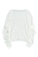 Drop shoulder pullover sweater - sweaters