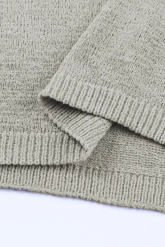 Drop shoulder pullover sweater - sweaters