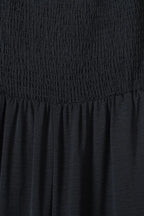 Smocked Wide Leg Jumpsuit - Fashionfitz