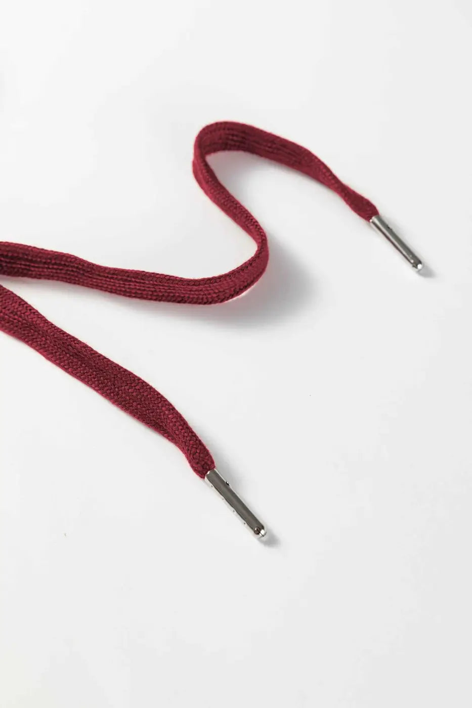 Co-Ord Knitted Wide Leg Jogger - Varsity Stripes Burgundy