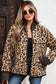 Khaki Leopard Crop Jacket