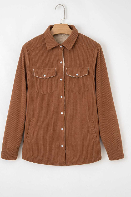 Fleece Lined Corduroy Jacket