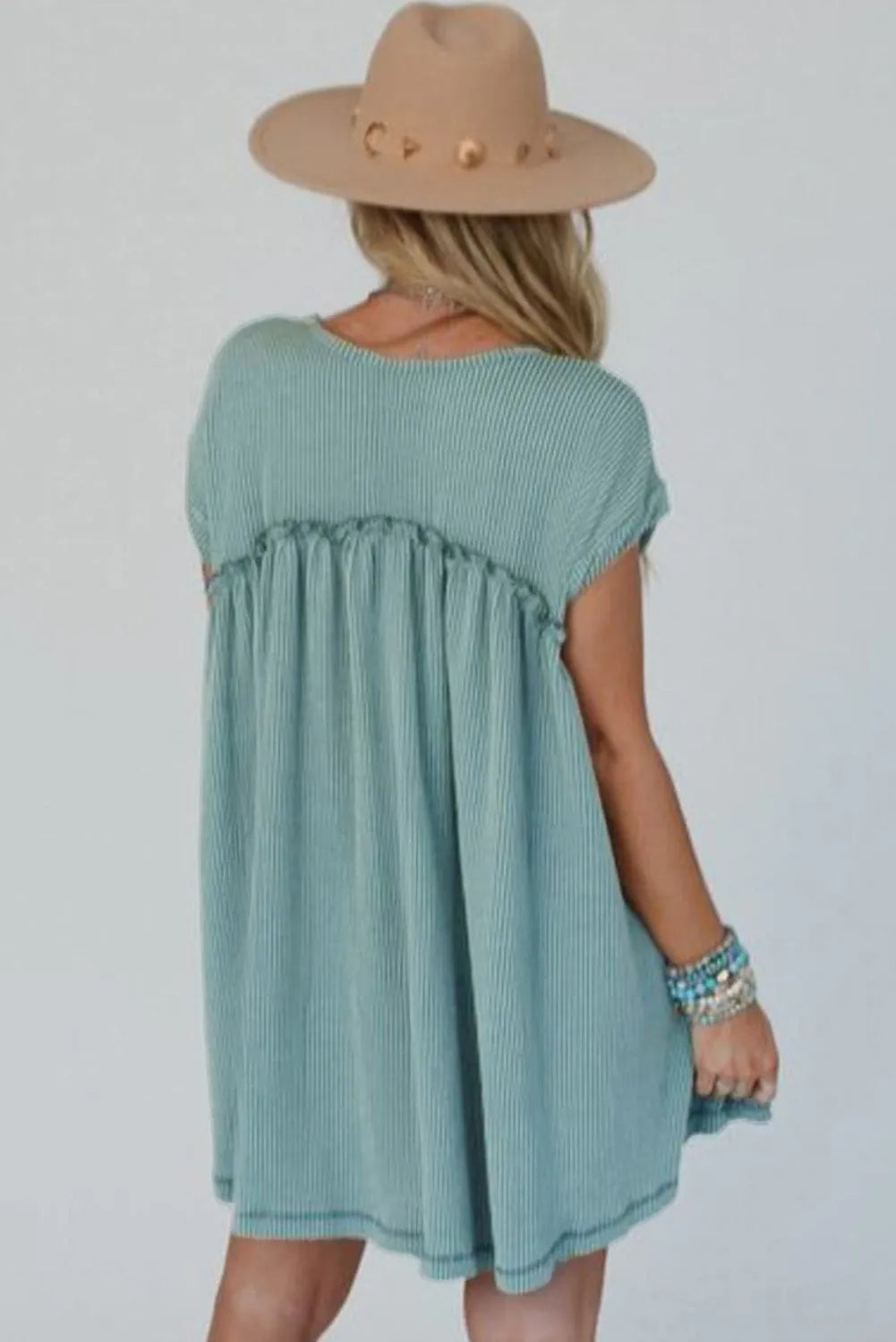 Knit Couture Swing Dress - Fashionfitz