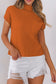 Cozy Oatmeal Sweater Dress – Soft Ribbed Knit with Pockets & Short Sleeves
